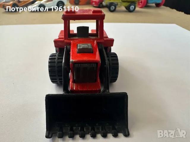 Трактор Matchbox SuperFast от 1976 г., червен., снимка 6 - Колекции - 55424844