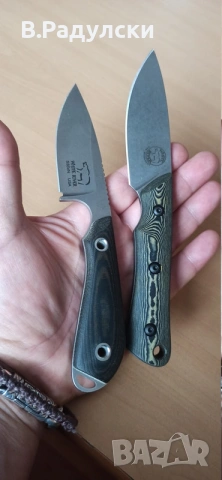 White River Brave CPM-MagnaCut Stonewashed Drop Point Maple Brown & Black Richli, снимка 9 - Ножове - 54568257