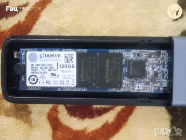 Външна кутия ORICO за mSATA SSD без диск, снимка 2 - Кабели и адаптери - 55349152