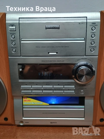 Sanyo DC-BM500. Мини аудио система с прекрасен звук. Изпращам видео. , снимка 4 - Аудиосистеми - 54561640