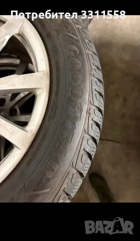 Джанти AUDI 235/55/18 с всесезонни Гуми перфектни, снимка 5 - Гуми и джанти - 55589650