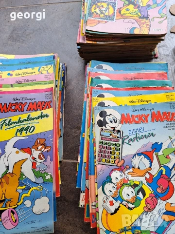 колекция комикси Micky Maus Walt Disney на немски език 35/6 , снимка 9 - Колекции - 54078373
