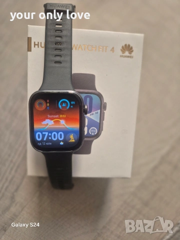Huawei Fit 4 много запазен смарт часовник