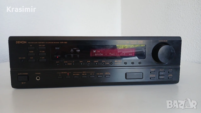 Denon AVR-1602 – AV Surround ресийвър, Dolby Digital/DTS, снимка 2 - Ресийвъри, усилватели, смесителни пултове - 55241662