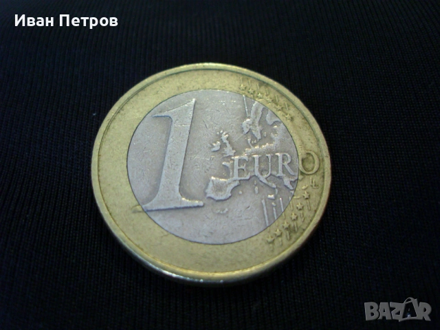 Супер рядка 1 евро монета 2004 (Гърция), снимка 2 - Нумизматика и бонистика - 54217009