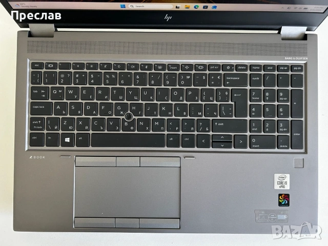  Продавам HP ZBook Fury 15 G7 i9-10885H/32GB DDR4/1TB SSD/NVIDIA RTX 3000, снимка 2 - Лаптопи за работа - 53602977