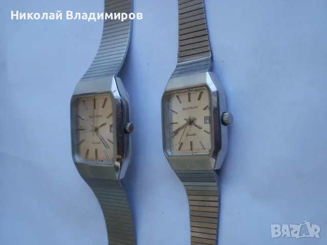 Buletronic Булетроник 2 бр. български мъжки и дамски ръчен часовник