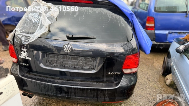 VW Golf Variant 2.0 TDI на частш, снимка 2 - Автомобили и джипове - 55179434