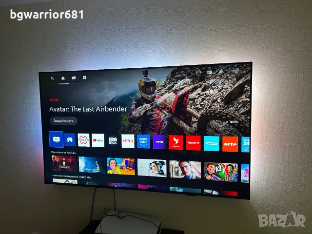 PHILIPS 4K QLED 65(164cm) Ambilight Smart TV, снимка 4 - Телевизори - 55645396
