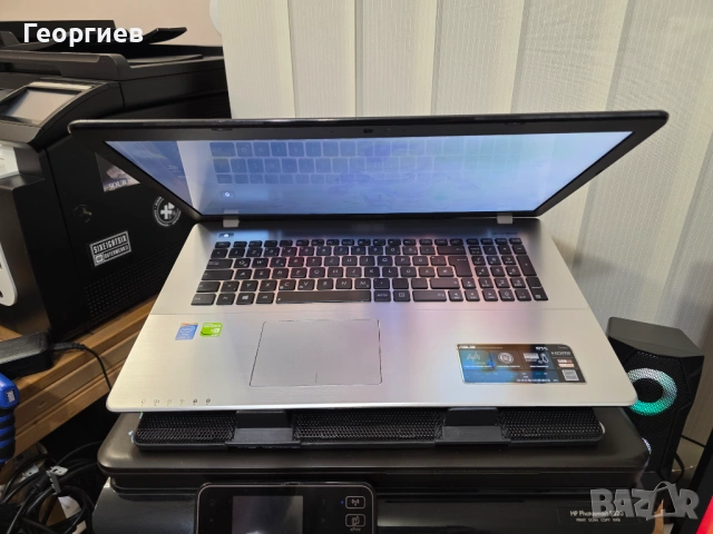 Лаптоп Asus R751L  i5-4200U / 17,3", снимка 4 - Лаптопи за игри - 54657270