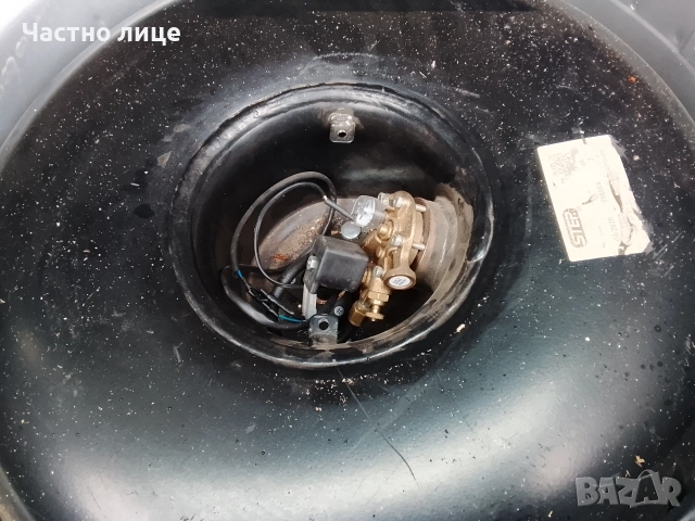 Газова бутилка тип резервна гума евросонда оборудвана 04/2020 газов инжекцион, снимка 2 - Части - 53429623