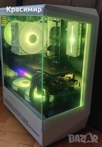 Геймърски компютър Ryzen 5 7500f, AMD Radeon 6800xt,32gb ddr5,1tb nvme, снимка 4 - Геймърски - 53140981