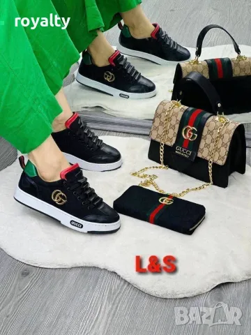 Gucci Нови Дамски Маратонки Гучи Различни Цветове , снимка 3 - Маратонки - 55339102