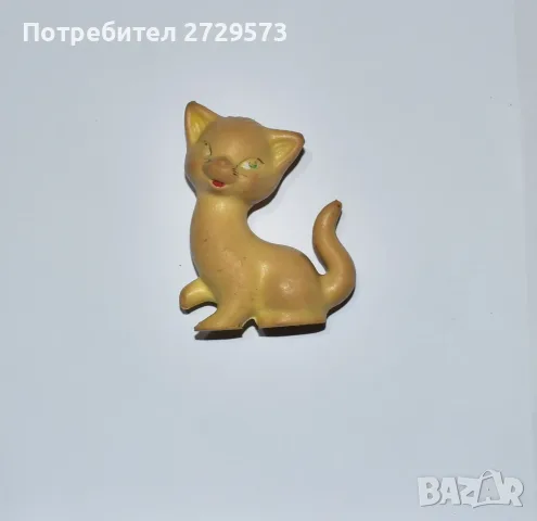 Стара гумена играчка - Котка, Котенце, снимка 3 - Други ценни предмети - 55622757