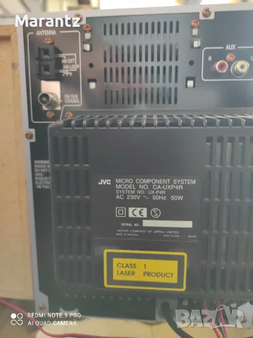 JVC CA-UXP 4R micro component sistem, снимка 2 - Аудиосистеми - 55455655