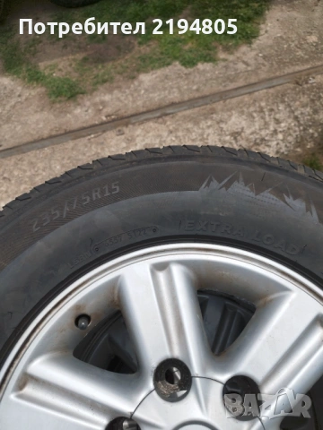  ДЖАНТИ С ГУМИ ЗА TOYOTA HILUX, снимка 5 - Гуми и джанти - 54570447