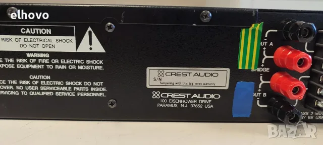 Крайно стъпало Crest Audio LA 601, снимка 4 - Ресийвъри, усилватели, смесителни пултове - 55581836