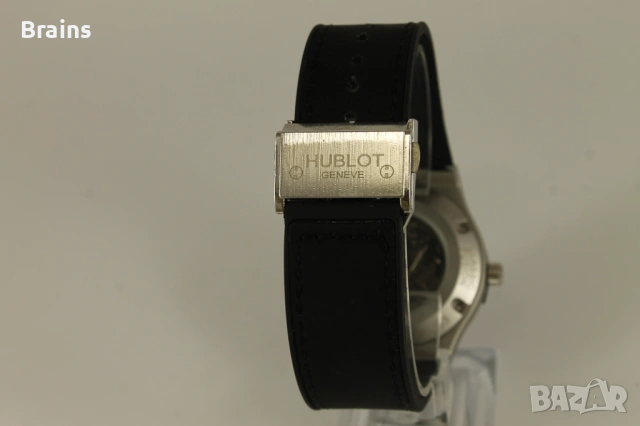 Мъжки Стоманен Ръчен Часовник HUBLOT AUTOMATIC НОВ, снимка 8 - Мъжки - 54180786
