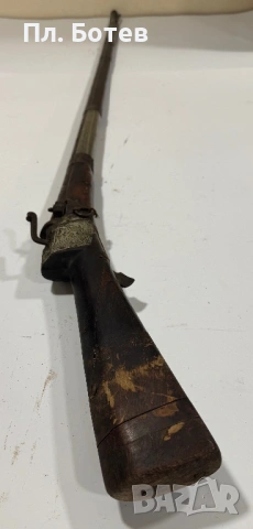 Стара фитилна пушка, снимка 4 - Антикварни и старинни предмети - 54033469