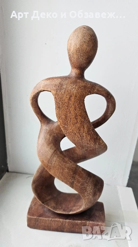 Екзотична дървена пластика, снимка 3 - Статуетки - 54261243