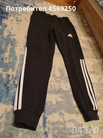 Оригинален Мъжки Долен Анцуг Adidas, Черен, РазмерМ, ТОП СТИЛ, снимка 3 - Панталони - 54392925