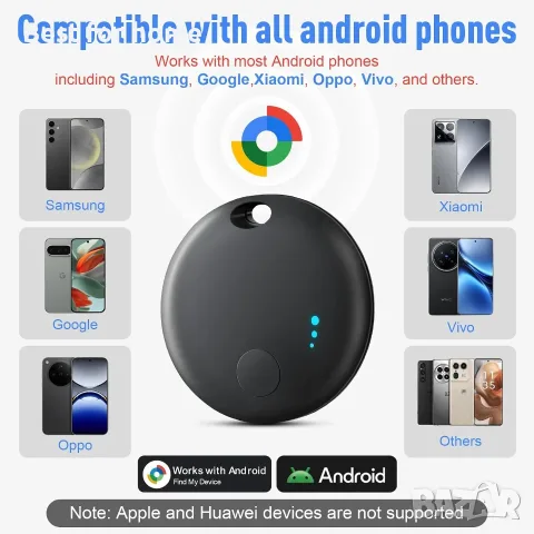 Bluetooth тракер за Android, 2 броя, снимка 4 - Друга електроника - 55524257