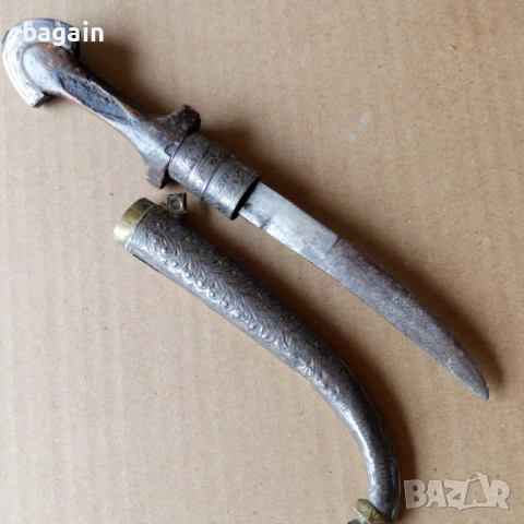 Сабя, нож, ханджар, кумая., снимка 4 - Антикварни и старинни предмети - 54028314