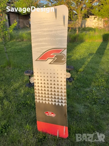 Kite Flysurfer 12кв.м + Landboard Scrub + Kitesurf F2 , снимка 8 - Водни спортове - 54450108