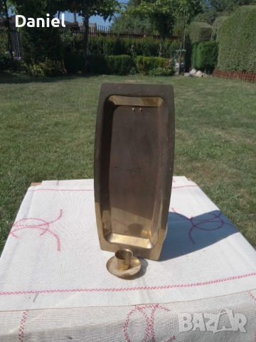 Свещници дървни, метални и мраморни, снимка 4 - Декорация за дома - 53995868