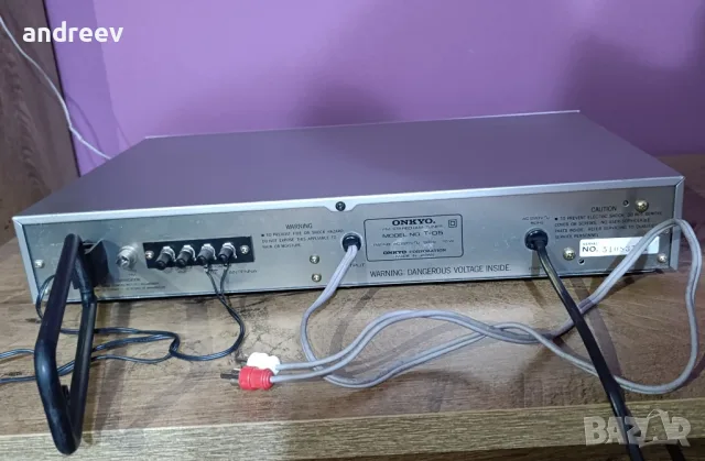 Onkyo T-05 Аналогов стерео тунер, снимка 10 - Ресийвъри, усилватели, смесителни пултове - 55620098