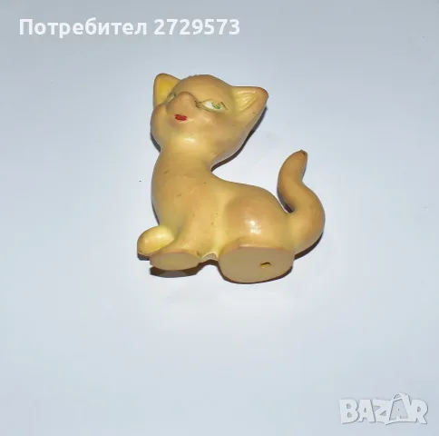 Стара гумена играчка - Котка, Котенце, снимка 2 - Други ценни предмети - 55622757
