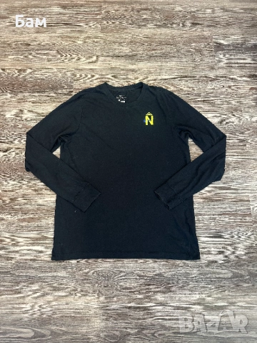 Оригинална мъжка блуза Nike Trail Dri-fit размер Л, снимка 2 - Спортни дрехи, екипи - 54681743
