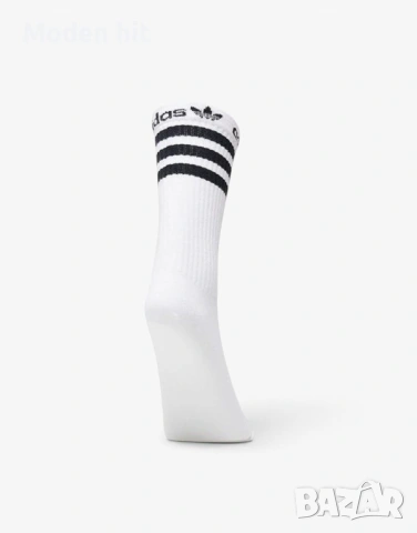 Оригинал! ADIDAS 2 Packs Crew Socks Multicolor/White унисекс комплект от 2 чифта чорапи размер 40-42, снимка 4 - Мъжки чорапи - 54601087
