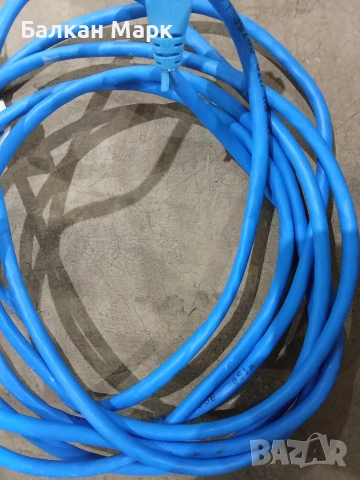 Лот 8 бр. LAN мрежови кабели Cat5e RJ45 – 3 метра, внос от Германия, снимка 2 - Друга електроника - 55130430