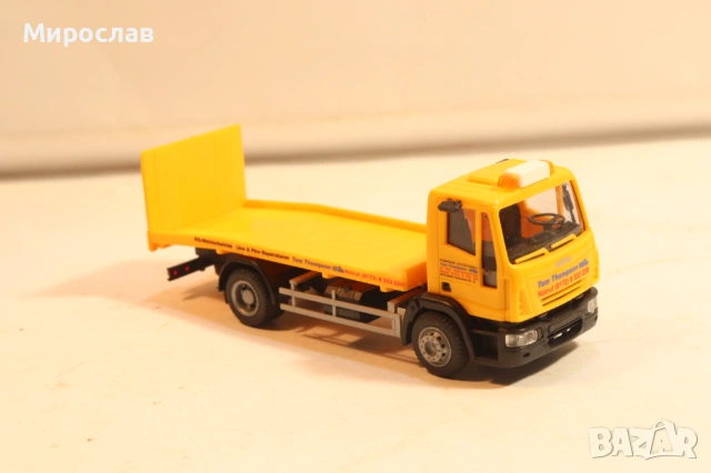 RIETZE H0 1/87 IVECO РЕПАТРАК ПЛАТФОРМА КАМИОН МОДЕЛ, снимка 6 - Колекции - 54222847