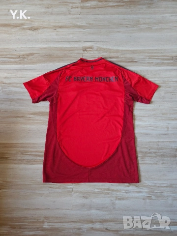 Оригинална мъжка тениска Adidas AeroReady x F.C. Bayern Munchen / Season 24-25 (Home), снимка 3 - Тениски - 55258601
