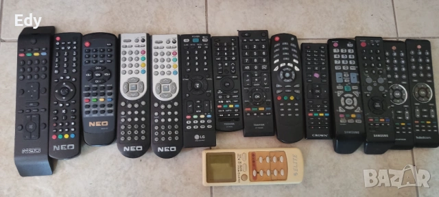 Различни дистанционо neo, toshiba, lg, samsung, crown, elite