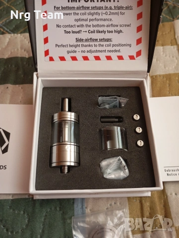 Изпарител Muted + Rta by Arcana Mods, снимка 3 - Електронни цигари - 54679718