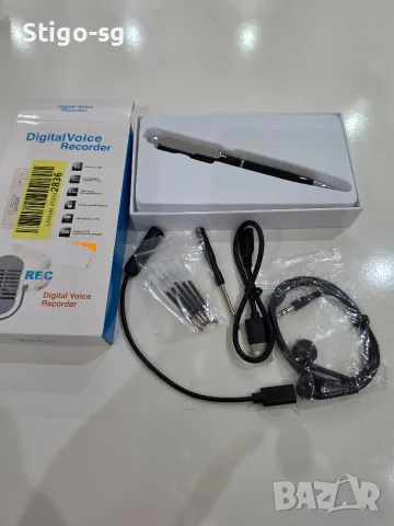 Аудио рекордер химикал с 64GB памет – дискретен voice recorder с запис с един бутон