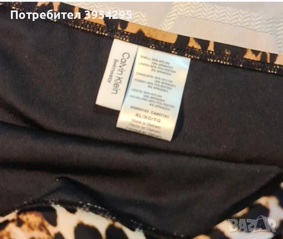 Продавам марков леопардов бански *Calvin Klein* , снимка 6 - Бански костюми - 54281899