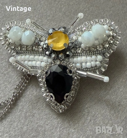 Уникална ръчно изработена брошка , снимка 7 - Други - 53367204