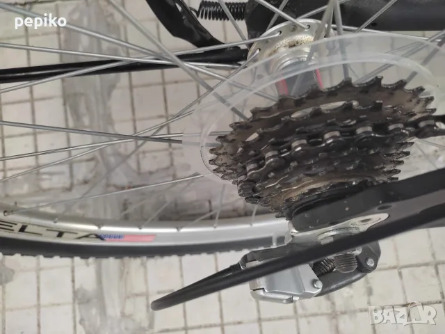 Продавам колела внос от Германия алуминиев мтв велосипед EAGLE BALKAN 26 цола фул SHIMANO ALTUS, снимка 14 - Велосипеди - 55566035