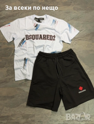 DSQUARED2 Мъжки Летен Екип👕🩳Мъжки Къс Комплект Дискуаред2 Код NGHSP113
