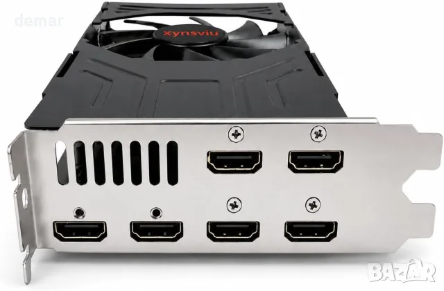 Видеокарта AMD Radeon R7 350 2GB с 6 HDMI изхода