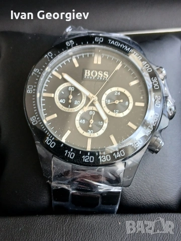 Нов часовник HUGO BOSS Icon Chronograph 1512961, снимка 14 - Мъжки - 54476919