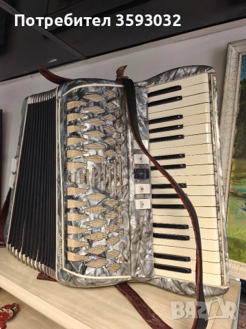 Акордеон La paloma 80 баса, снимка 2 - Акордеони - 54051753