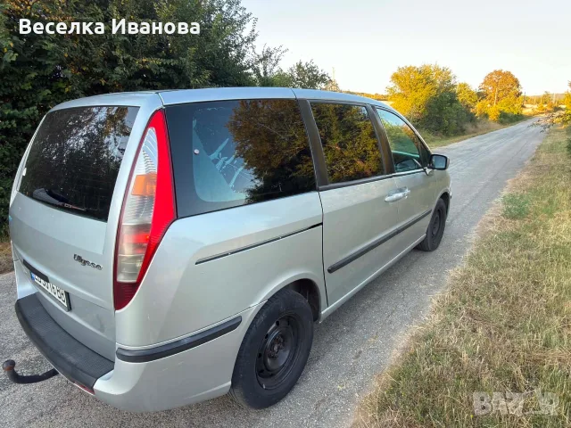 Fiat Ulysse 2.0 JTD 2004 г. | 7 места | Климатик | 1500 €, снимка 3 - Автомобили и джипове - 55512873