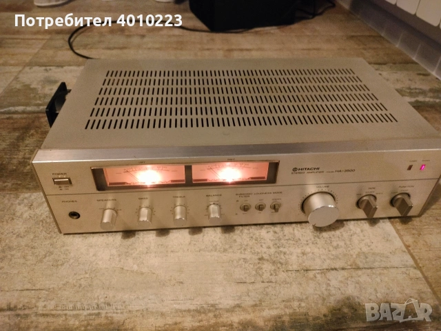 HITACHI HA-3500 + D-40S – ВИНТИДЖ АУДИО СЕТ | MADE IN JAPAN 🔥, снимка 15 - Декове - 54009674