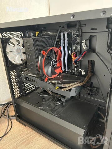 Геймърски компютър AMD Ryzen 7 ssd256gb/16ram GTX 1660Ti със геймърска клавиатура и мишка, снимка 3 - Геймърски - 54990450