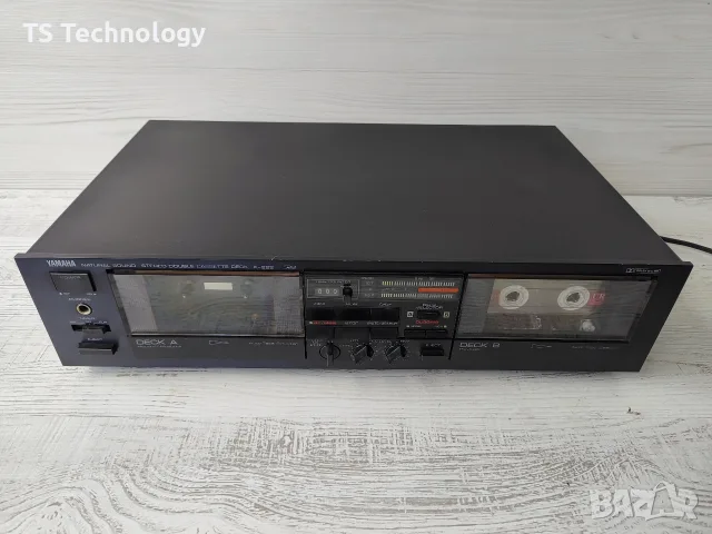 Като НОВ! Двукасетен дек Yamaha K-222 Natural Sound – Пълна Профилактика